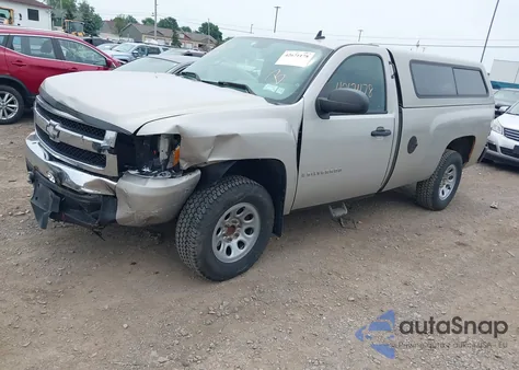 2007 Chevrolet Silverado 1500 Work Truck из США, поврежденный, VIN 1GCEC14C17E565233